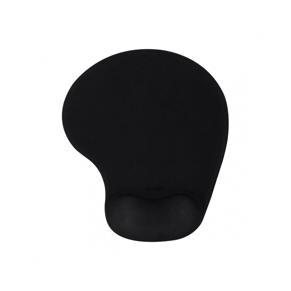 Mousepad Acteck con Descansa Muñecas PLANE MG210, 21 x 27cm, Grosor 2.5mm, Negro