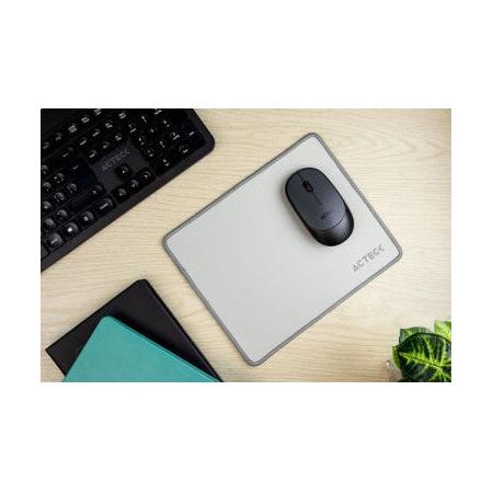 Mousepad Acteck Vibe Flow MT430, 25 x 20cm, Grosor 4mm, Gris