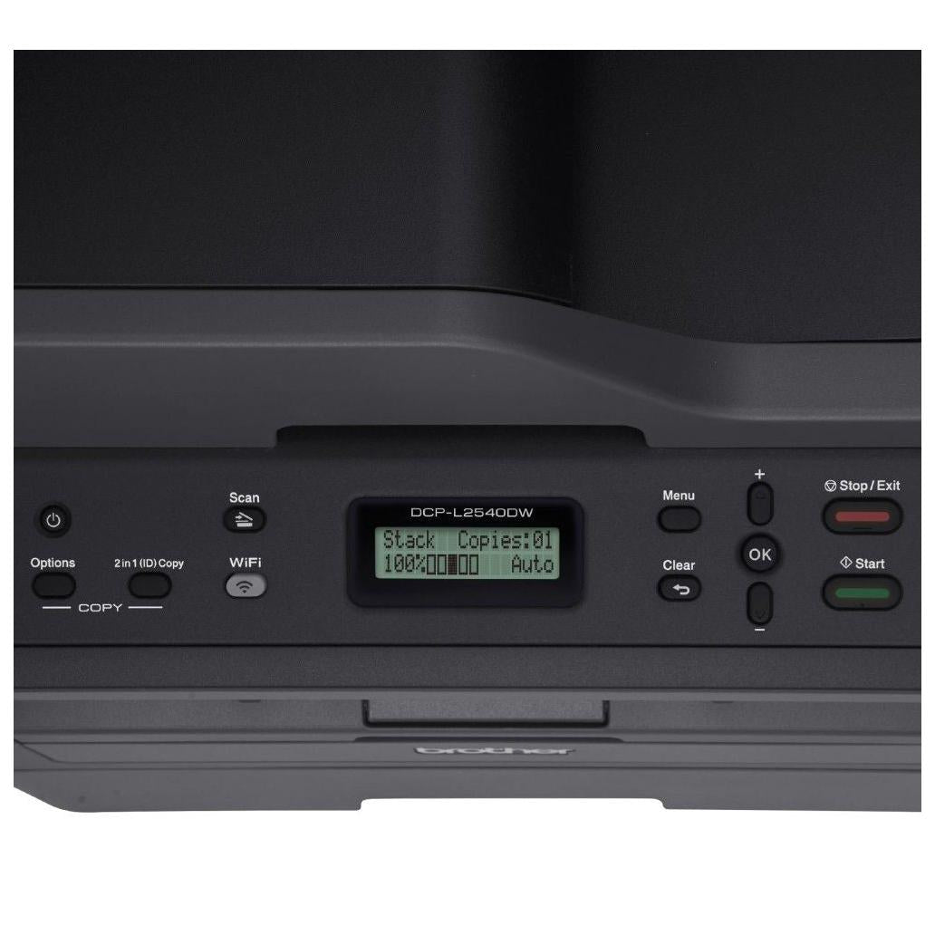 Impresora Multifuncional Brother DCP-L2540DW Monocromatica Laser Inalambrica Duplex