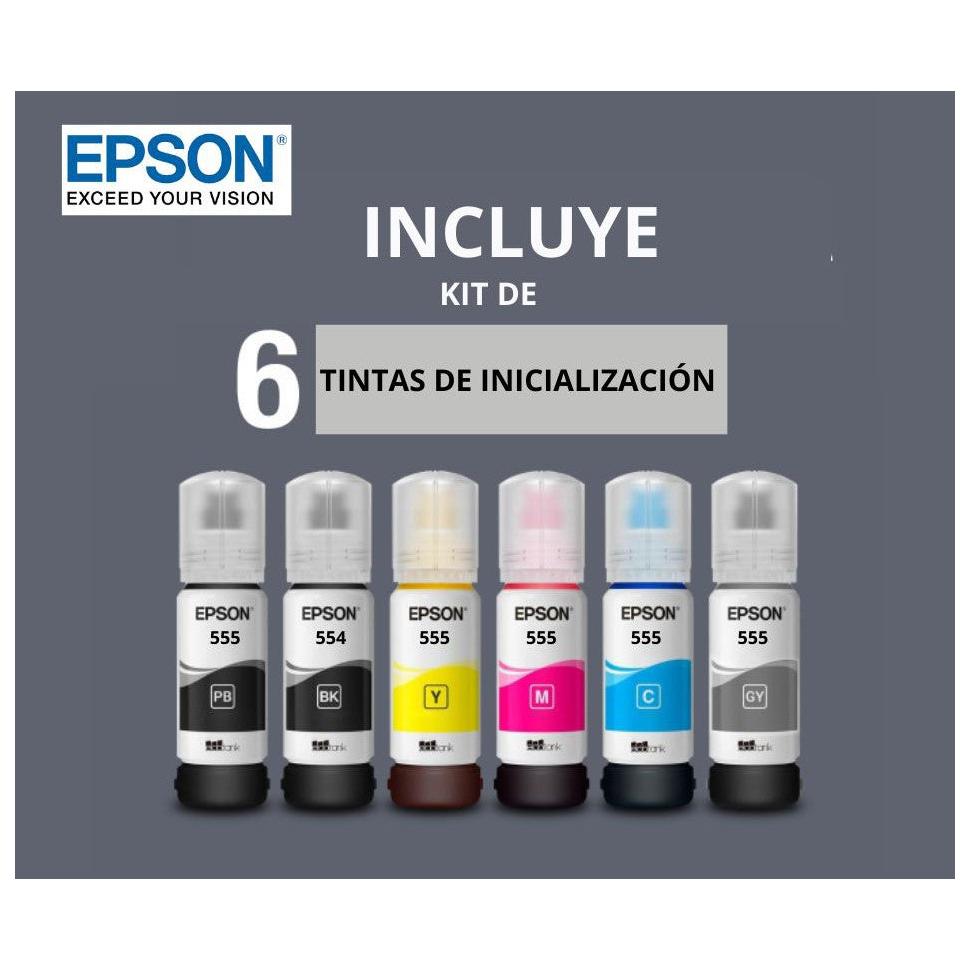 Impresora Multifuncional Epson EcoTank L8160 Color Inyección de Tinta Inalámbrica Dúplex