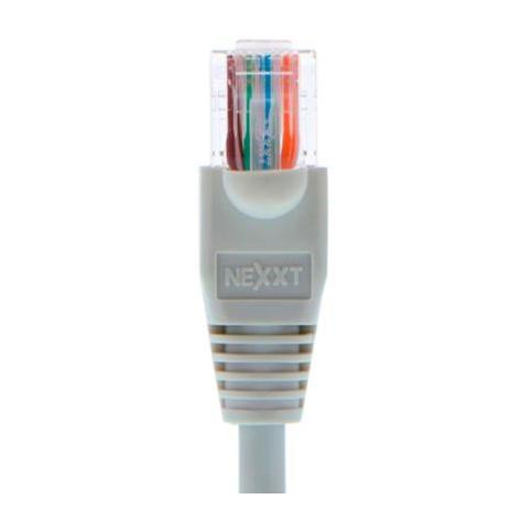 Cable Patch Cat5e UTP RJ-45 Macho - RJ-45 Macho, 4.2 Metros, Gris- Nexxt Solutions