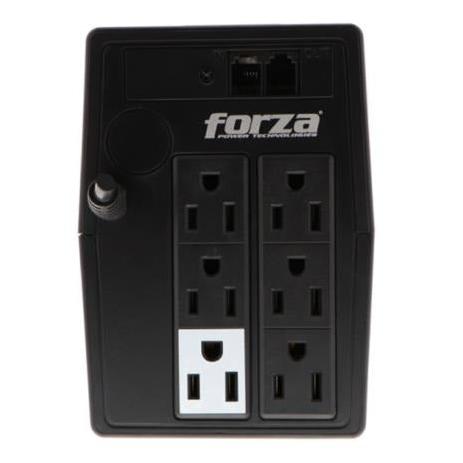 No Break Forza Power Technologies NT-1011 500W 1000VA Entrada 89-145V 6 Contactos