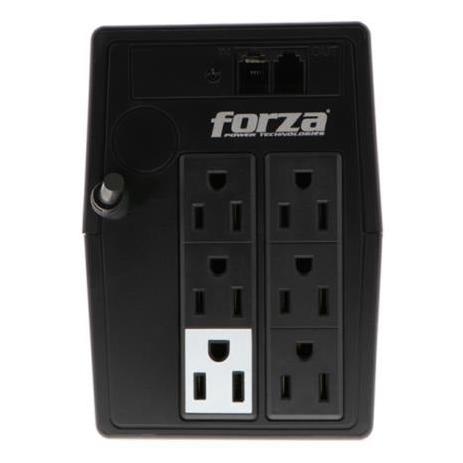 No Break Forza Power Technologies NT-751 375W 750VA Entrada 120V 6 Contactos