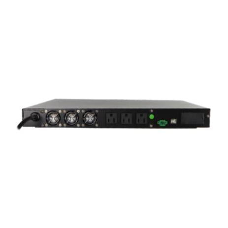 UPS Doble Conversión en Línea Forza FDC-1001RUL con Capacidad de 1000VA/800W Onda Senoidal Pura 3 Salidas 120V Negro