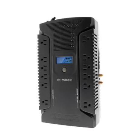 UPS Forza HT-750LCD Interactivo 750VA/450W 12 Salidas Coax USB Sobremesa 120V Negro