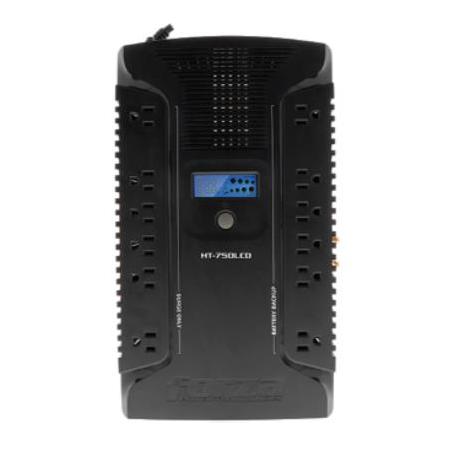 UPS Forza HT-750LCD Interactivo 750VA/450W 12 Salidas Coax USB Sobremesa 120V Negro