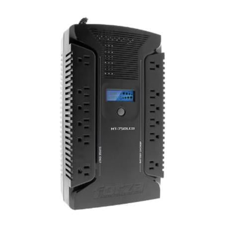 UPS Forza HT-750LCD Interactivo 750VA/450W 12 Salidas Coax USB Sobremesa 120V Negro