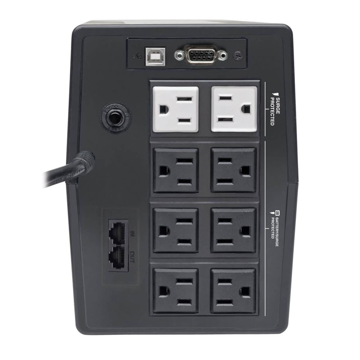 No Break Tripp Lite by Eaton OMNISMART700TSU Linea Interactiva, 480W, 700VA, Entrada 89 - 145V, Salida 110 - 120V, 8 Contactos