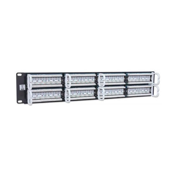 Intellinet Panel de Parcheo Cat5e, 48 Puertos RJ-45, 2U, Negro