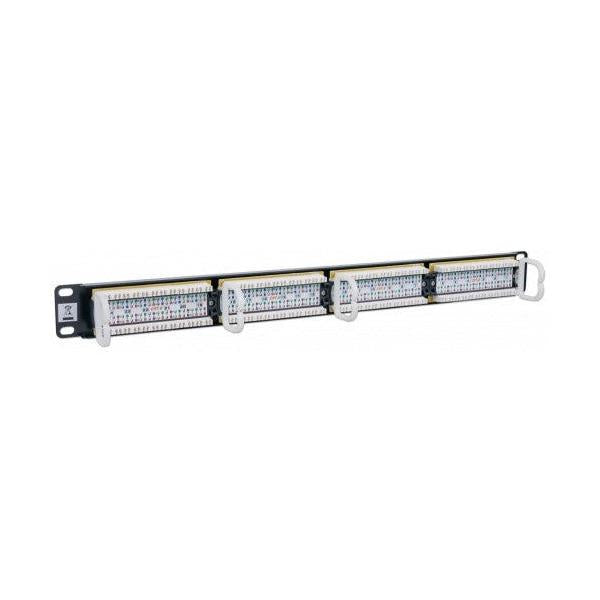 Intellinet Panel de Parcheo Cat6, 24 Puertos RJ-45, 1U, Negro