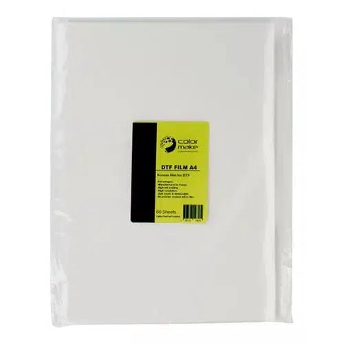 Papel Film Para Dtf Color Make A4 Paquete Con 60 Hojas
