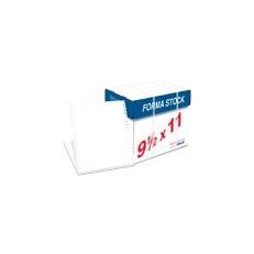 Formastock Papel Stock 2 Tantos, 1500 Hojas, 9.5'' x 11'', Blanco
