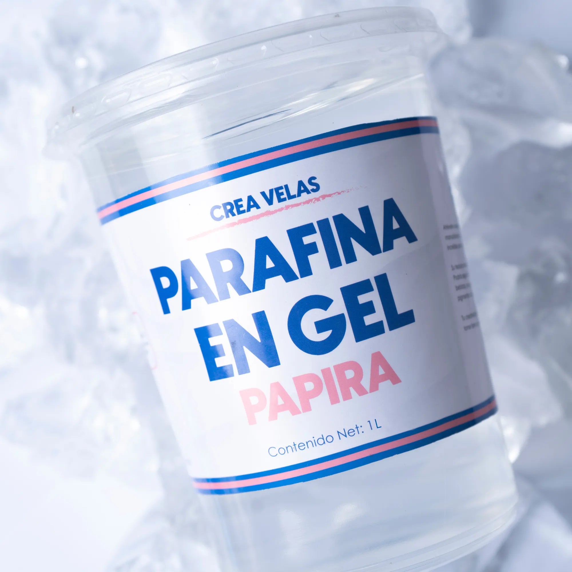 Parafina En Gel Para Velas Totalmente Cristalino Papira 1 L