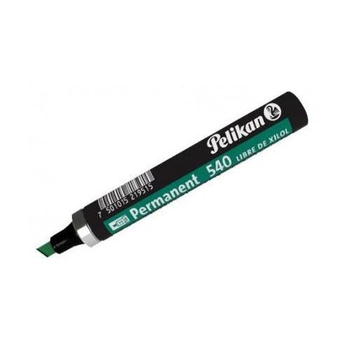 Pelikan Marcador Permanente 540, Verde, Paquete con 10 piezas