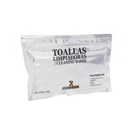 Perfect Choice Toallas Limpiadoras para Laptops y Pantallas PC-030270