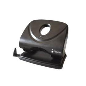 Nextep Perforadora de 2 Orificios, hasta 25 Hojas, Negro