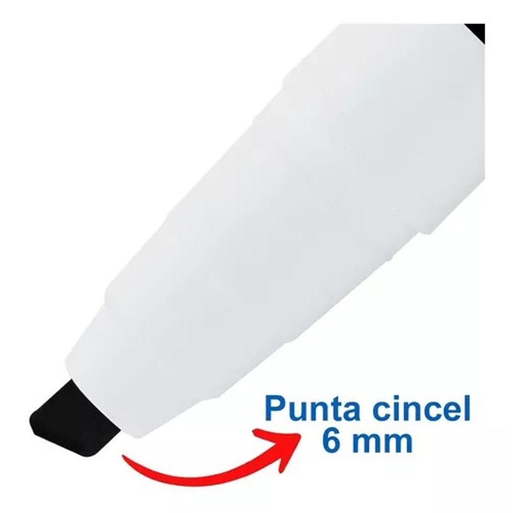 Marcador Azor Magistral Didáctico Punta de Cincel 0,7 mm (Colores, 4 Piezas).X