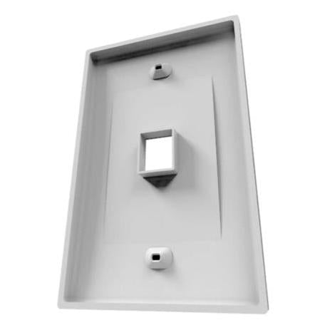Placa de Pared Nexxt Solutions 1 Puerto para Conectores tipo Keystone Módulo RJ45 Blanco