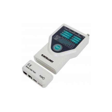 Intellinet Probador de Cables 4 en 1, RJ-11/RJ-45/USB/BNC