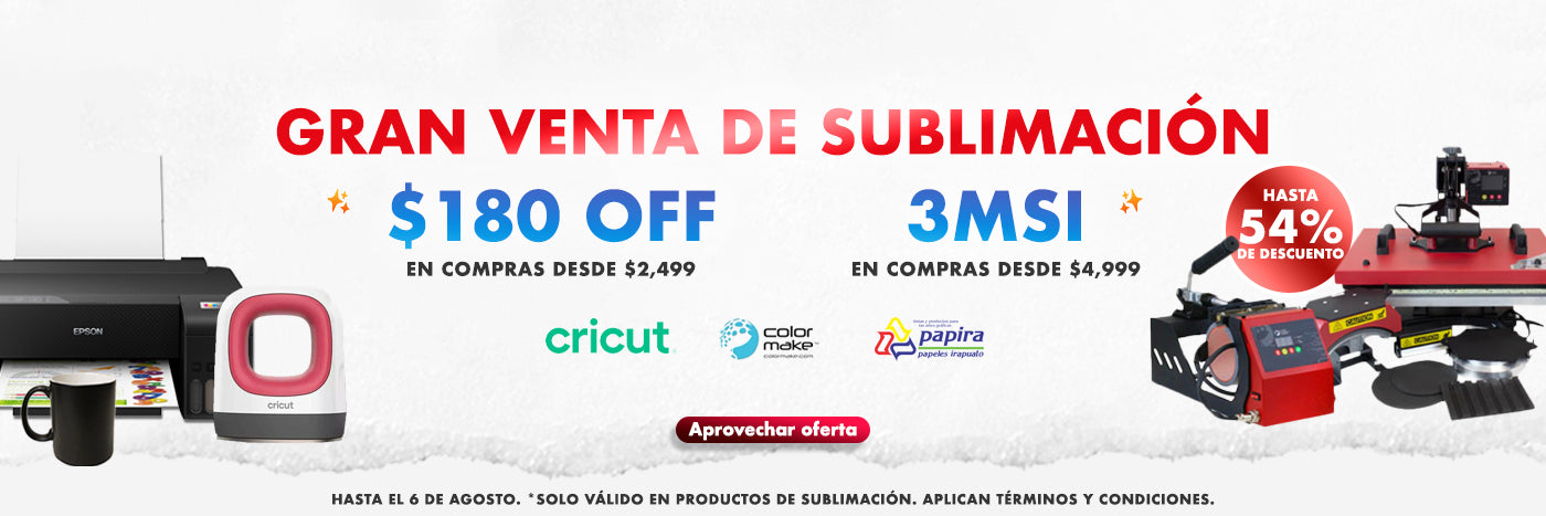 productos para sublimar