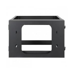 Manhattan Rack Abierto 19'' para Montaje en Pared, hasta 40KG, 6U, Negro