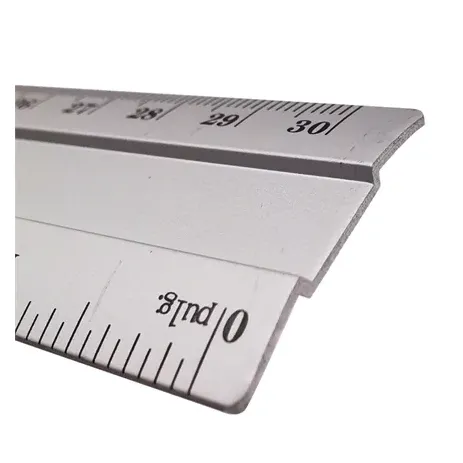 Regla Nextep Metalica de Aluminio 30 cm c/6 Pzas