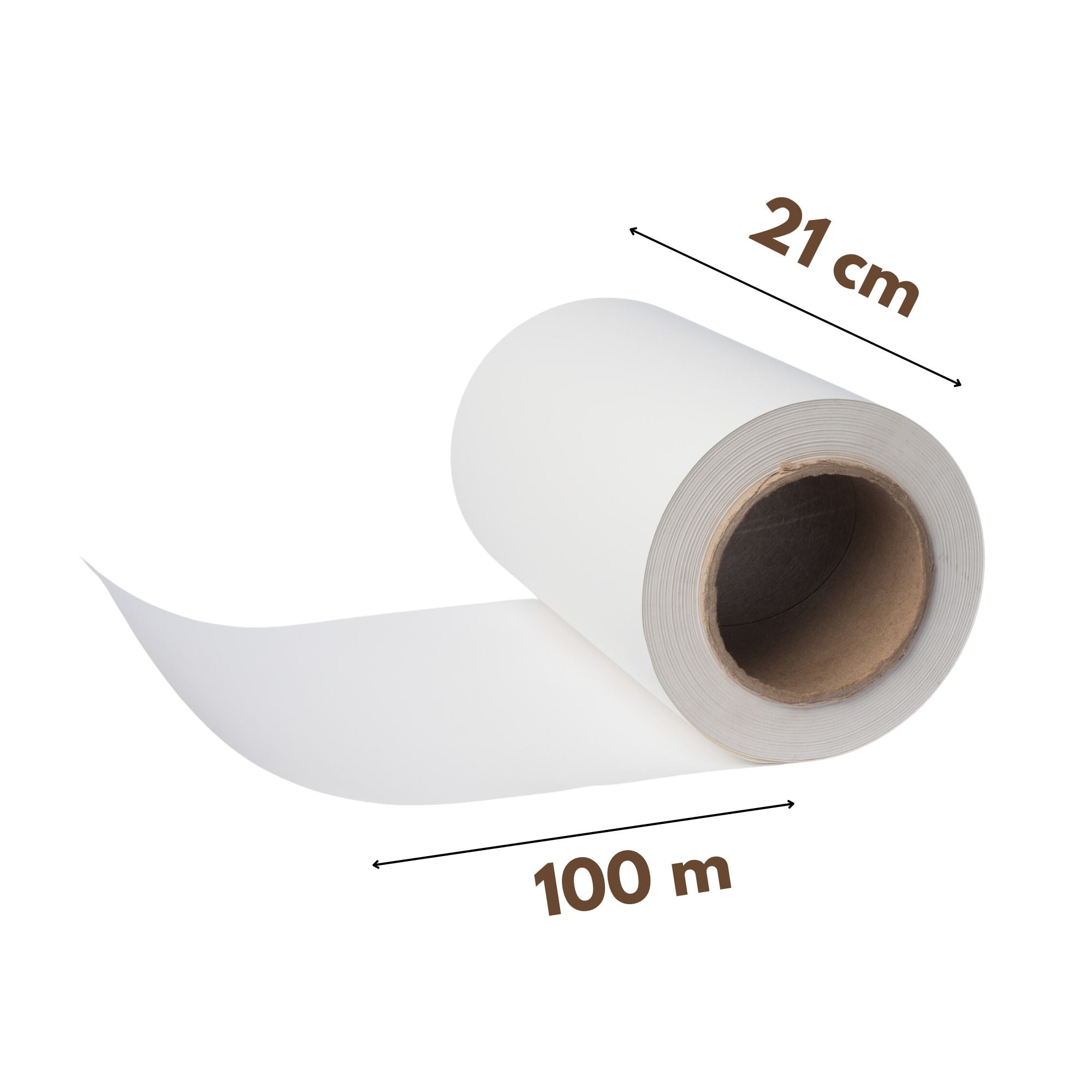 Rollo De Papel De Sublimación Premium Papira 21 Cm X 100 Mts