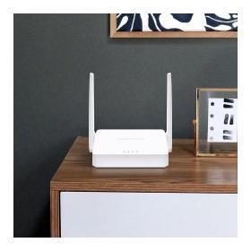 Router Mercusys Fast Ethernet MW302R, Inalámbrico, 300 Mbit/s, 3x RJ-45, 2.4GHz, con 2 Antenas Externas de 5dBi