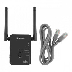 Router Steren COM-8200 Inalámbrico 300 Mbit/s 2 Antenas Externas 50/60 Hz Negro