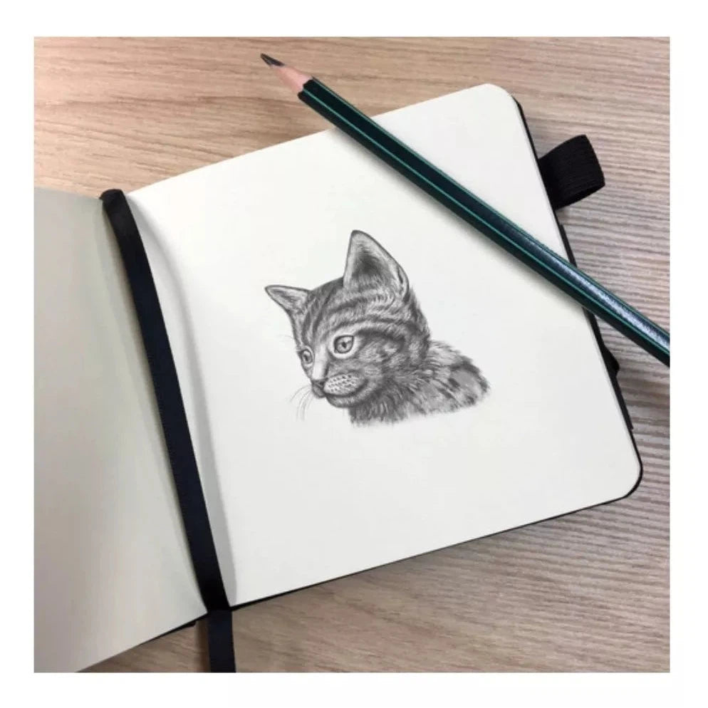 Libreta Sakura Sketch Book Hoja Blanca 12 X 12 Cm 140 G 80 H