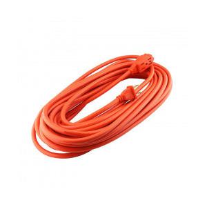 Santul Extensión de Uso Rudo 2409, 3 Salidas AC, 10A, 8 Metros, Naranja