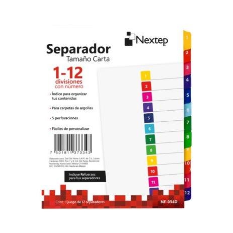 Separador Nextep NE-034D