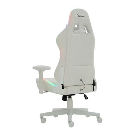 Silla Gamer RGB XZ15 hasta 150Kg Blanco Xzeal