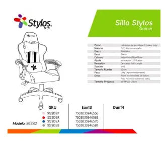 Silla Stylos SGSI02A