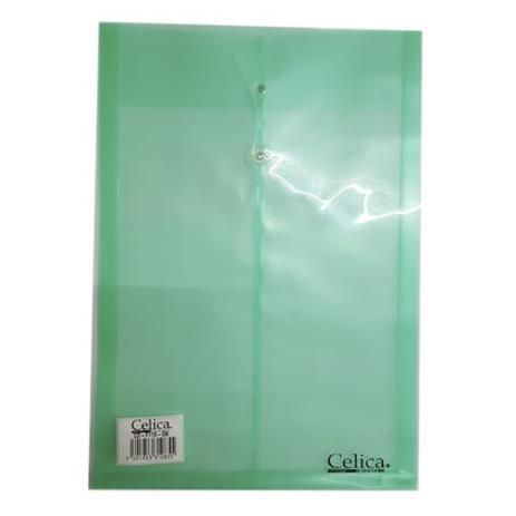 SOBRE P/DOCUMENTOS CELICA T/OFICIO C/HILO VERDE C/12 PIEZAS