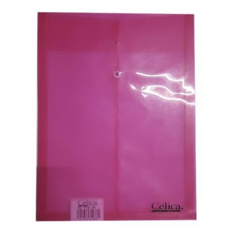 SOBRE P/DOCUMENTOS CELICA T/CARTA C/HILO ROSA C/12 PIEZAS