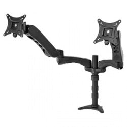 Peerless Soporte de Escritorio para 2 Monitores 12" - 29", hasta 9 Kg, Negro