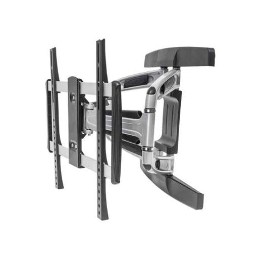 Manhattan Soporte de Pared 461306 para Pantalla 32" - 55", hasta 50Kg, Negro/Plata