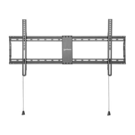 Manhattan Soporte de Pared Ultra Delgado para Pantalla 43" - 100", hasta 70Kg, Negro