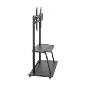 Manhattan Soporte Tipo Carro 462068 para Pantalla 37" - 100", hasta 150Kg, Negro