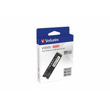 SSD Verbatim Vi3000, 512GB, PCI Express 3.0, M.2