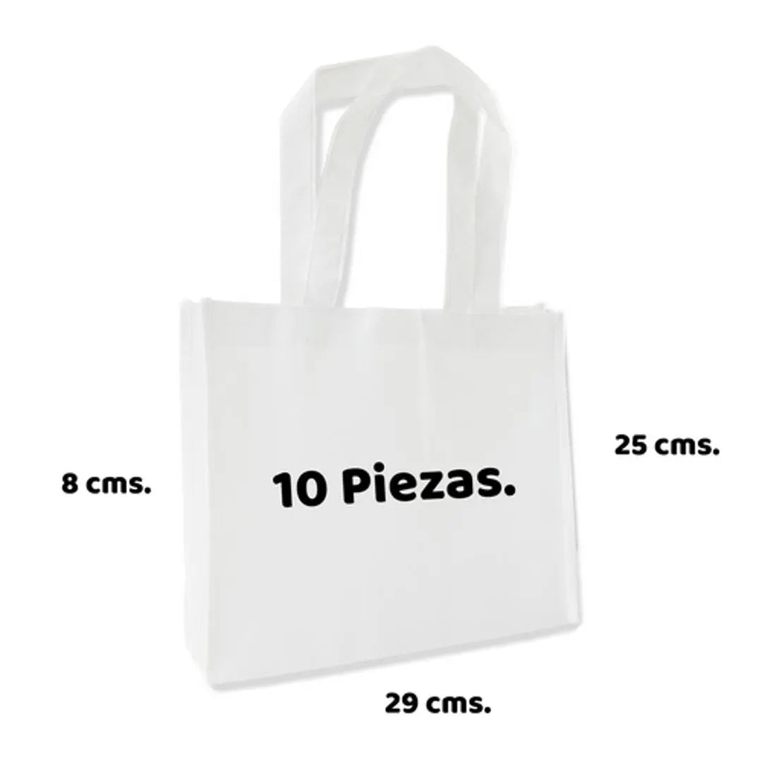 Bolsa Ecológica Para Sublimación Color Make 29x25 Cms 10 Piezas