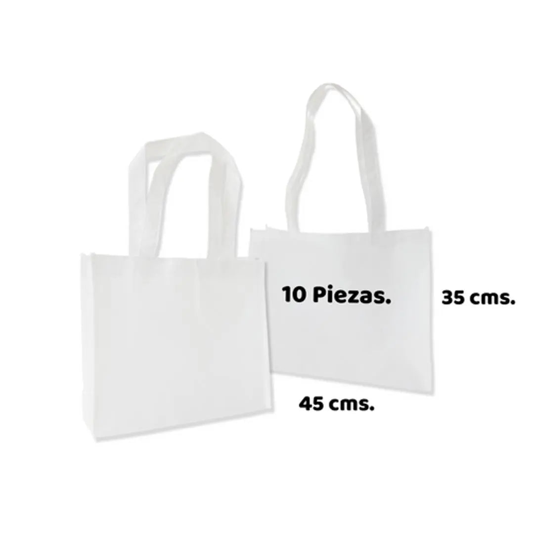 Bolsa Ecológica Para Sublimación Color Make 45x35 Cms 10 Piezas