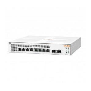 Switch HPE Networking Instant On Gigabit Ethernet 1930, 8 Puertos PoE 10/100/1000Mbps + 2 Puertos SFP, 20Gbit/s, 8000 Entradas - Administrable