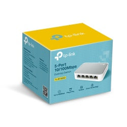 Switch TP-Link Fast Ethernet TL-SF1005D, 5 Puertos 10/100Mbps, 1Gbit/s, 1000 Entradas – No Administrable