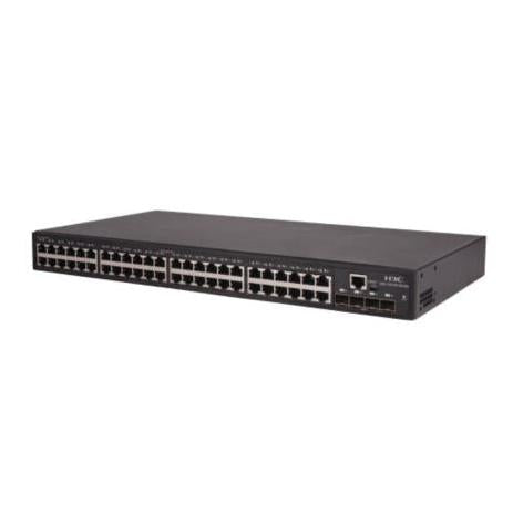 Switch H3C S5130S 52S EI L2 Switch Ethernet con 48 Puertos BASE-T y 4 Puertos BASE X SFP Plus (AC)