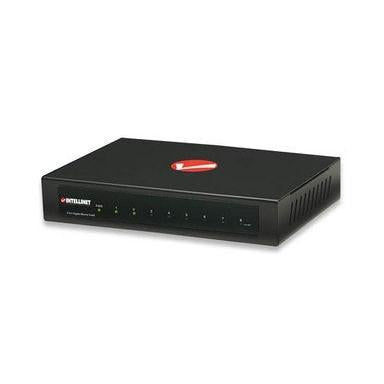 Switch Intellinet Gigabit Ethernet 530347, 8 Puertos 10/100/1000Mbps, 4096 Entradas - No Administrable