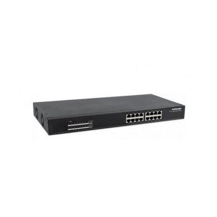 Switch Intellinet Gigabit Ethernet 560993, 16 Puertos 10/100/1000Mbps, 32 Gbit/s, 8192 Entradas - No Administrable
