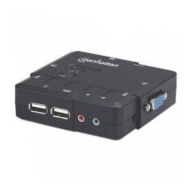 Manhattan Switch KVM 151252, 2x USB, 2x VGA
