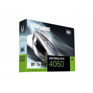 Tarjeta de Video Zotac NVIDIA GeForce RTX 4060 Gaming SOLO, 8GB 128-bit GDDR6, PCI Express x8 4.0